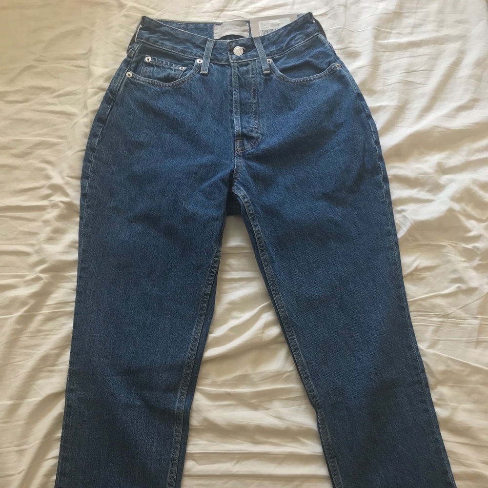 NWT Everlane The Curvy ‘90s Cheeky Straight Jean sz 25/ankle 26.5”